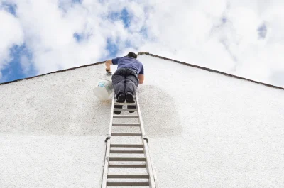 Peinture extérieure à Ilharre — façades et ravalement